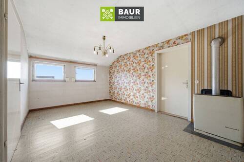 DG Wohnzimmer mit Ölofen - 