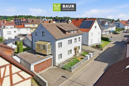 Luftaufnahme - 9 Zimmer Einfamilienhaus zum Kaufen in Aulendorf