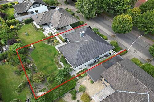 Vogelperspektive - 4 Zimmer Einfamilienhaus zum Kaufen in Nottuln