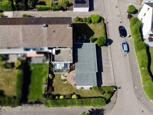 Vogelperspektive Garten - 