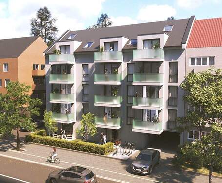 Südansicht Stand Kerrektur 3 - 'Modern Living Steinplatte' Lifestyle Wohnen zwischen Steinplatte und Wöhrder See