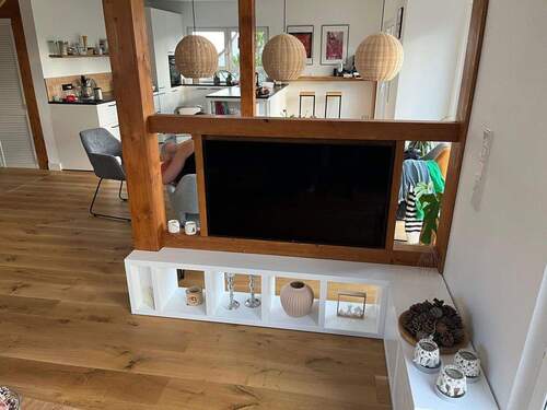 TV Wand Wohnzimmer - 