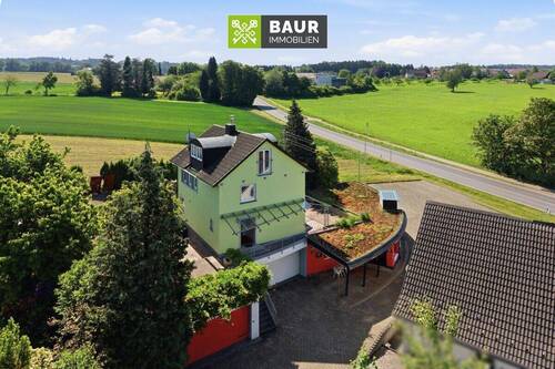 Luftbild (1)_bearb - 5 Zimmer Einfamilienhaus zum Kaufen in Grünkraut / Gullen