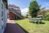 Garten - 6 Zimmer Etagenwohnung in Juist