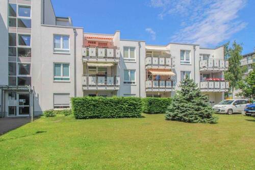 Ansicht - Ort der Gemütlichkeit bis ins hohe Alter: 2-Zi.-ETW mit Balkon und Stellplatz in Bitterfeld-Wolfen