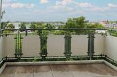 Ausblick vom Balkon - 2 Zimmer Etagenwohnung in Bitterfeld-Wolfen