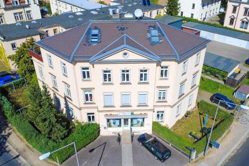 Frontansicht - Sanierte Balkonwohnung mit Panoramablick in Dresden-Blasewitz!