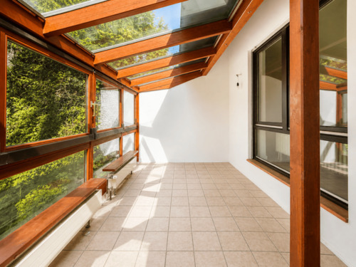Wintergarten - Doppelhaushälfte mit 129,30 m&sup2; in München zum Kaufen