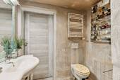Badezimmer im Erdgeschoss - Reihenmittelhaus mit 135,00 m&sup2; in Merzig / Hilbringen zum Kaufen