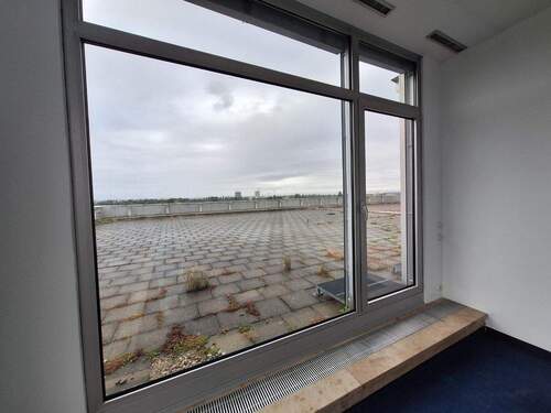 Blick auf die Dachterrasse - 