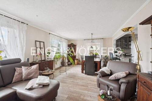 Wohnzimmer EG - 5 Zimmer Einfamilienhaus in Blankenfelde-Mahlow