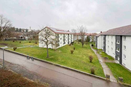 Straßenansicht - Etagenwohnung mit 55,10 m&sup2; in Ulm zum Kaufen