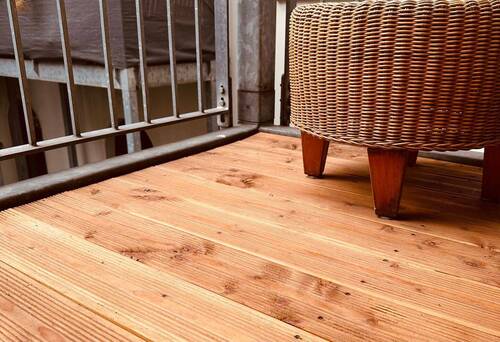 Neue Holzdielen - 