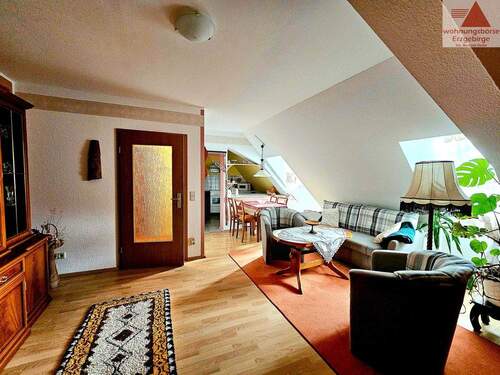 Wohnbereich Ferienwohnung DG - 