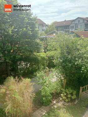 Blick vom Balkon - 2 Zimmer Etagenwohnung in Bad Tölz