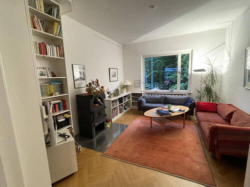 Wohnzimmer - 7 Zimmer Reihenmittelhaus in Bremen