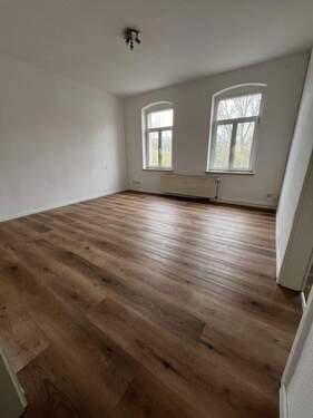 Wohnzimmer 1. OG - helle 2-Raumwohnung in Chemnitz-Markersdorf im 1. OG