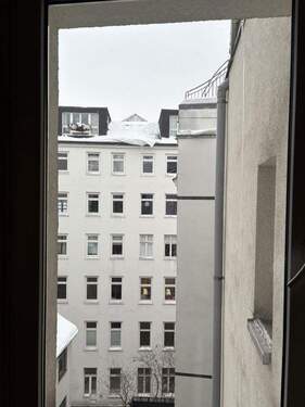 Blick aus großem Zimmer Hinter - 