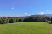 Aussicht von Balkon zum Feldberg - 1 Zimmer Einfamilienhaus in Schmitten im Taunus