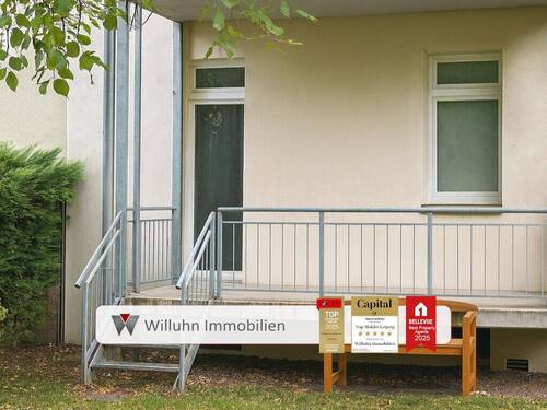 Balkon mit Gartenanteil - Moderne Wohnung mit Balkon und eigenem Garten l 2007 saniert