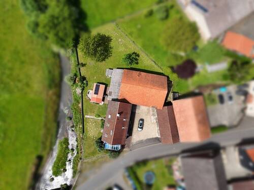 Vogelperspektive - 7 Zimmer Einfamilienhaus zum Kaufen in Kirtorf / Lehrbach