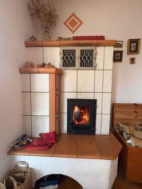 Kachelofen Kaminzimmer EG - 
