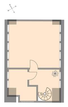 3. Dachgeschoss (Nebenräume, nicht zum dauerhaften Aufenthalt) - 