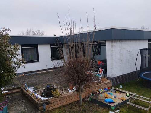 Garten - Zugang zum Keller+WZ - 4 Zimmer Bungalow in Wunstorf