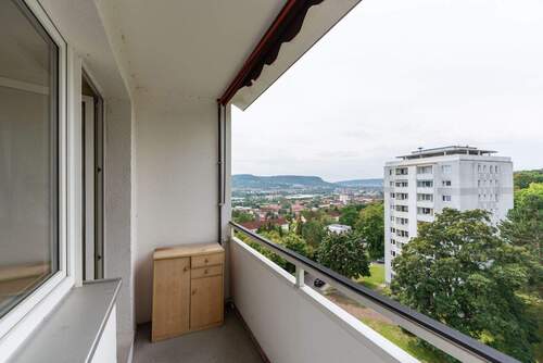 Balkon - Semesterbeginn: Bezugsfreie 2 Zimmer Wohnung mit Top Blick