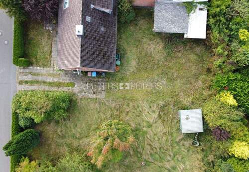 Grundstück von oben - 3 Zimmer Doppelhaushälfte in Alveslohe