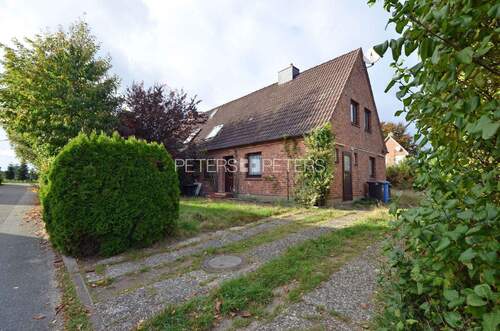 Hausansicht Front - Doppelhaushälfte mit 113,60 m&sup2; in Alveslohe zum Kaufen