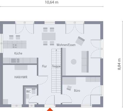 Otto's Beste 2_Stadtvilla_10_E - 6 Zimmer Mehrfamilienhaus, Wohnhaus zum Kaufen in Birken-Honigsessen