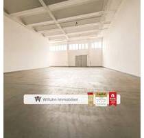 Direkt an der B2! Große Lagerhalle, Hochregalhalle, Industriehalle - eigene Zufahrt + Stellplätze - Leipzig Eutritzsch