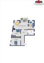Grundriss Whg. Nr. 3 EG - 