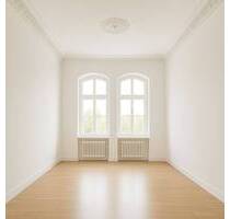 Berlin-Steglitz: lebendiger Altbauwohnung auf 90 m², 2 Zimmern, Stuck, 3,40 m hohe Decken, & Aufzug in Planung – möbliert & sofort bezugsfrei