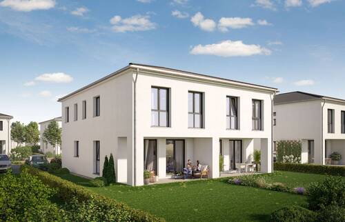 Typ3_Garten - 5 Zimmer Doppelhaushälfte zum Kaufen in Beelitz