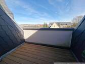 Terrasse am wohnzimmer - 2 Zimmer Etagenwohnung in Chemnitz