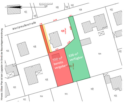 Lageplan - Grundstück in Reppenstedt