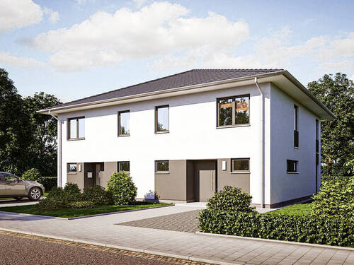 Hausansicht-2 - 5 Zimmer Doppelhaushälfte zum Kaufen in München