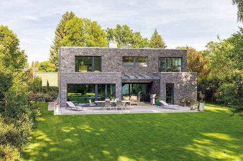 Haus Beispiel - Bauhaus in Bestlage von Bergstedt - Architektenhaus -
