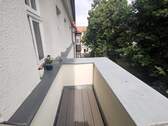 Balkon mit grünem Blick - 2 Zimmer Einfamilienhaus in Leipzig