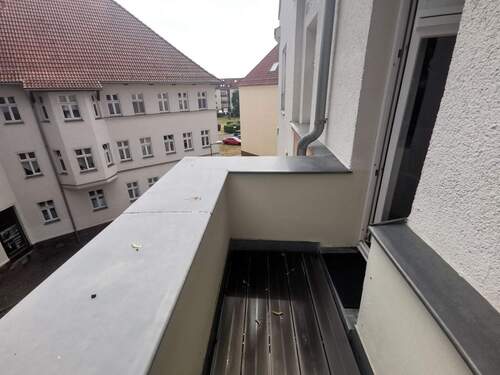 Balkon mit grünem Blick - Einfamilienhaus in Leipzig zum Kaufen