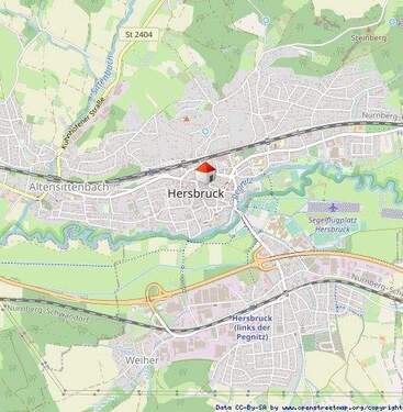 W.F. - 2 Zimmer Etagenwohnung in Hersbruck