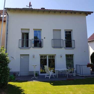 Sicht vom Garten - 6 Zimmer Einfamilienhaus in Flörsheim