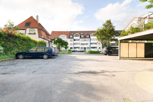 Blick auf die Straße - Grundstück in Stuttgart / Weilimdorf zum Kaufen