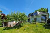 Blick aus dem Garten - 
