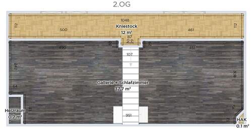 2. Obergeschoss - 