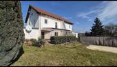 Gartenansicht - Doppelhaushälfte in Krauschwitz mit Garage, Gäste-WC und Garten