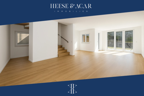 1 - Neubau im Erstbezug: Geräumige Doppelhaushälfte mit Carport & Bootsliegeplatz in Rüdersdorf - KfW 55