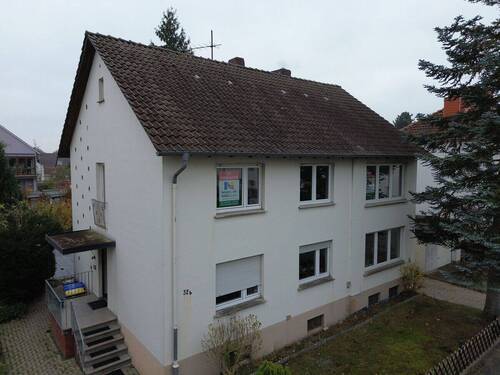 Straßenansicht - 6 Zimmer Mehrfamilienhaus, Wohnhaus in Bad Oeynhausen